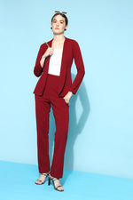 Load image into Gallery viewer, Women’s Formal Pant Suit Co ords with Blazer
