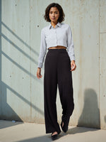 Load image into Gallery viewer, Women Striped Cropped Shirt in 5 Candy Colors | Size: XS to XL
