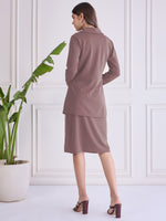 Load image into Gallery viewer, Women Bodycon Dress with Blazer Co ord set
