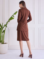 Load image into Gallery viewer, Women Bodycon Dress with Blazer Co ord set

