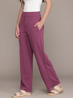 Load image into Gallery viewer, High-Waisted Wide-Leg Office wear Trousers
