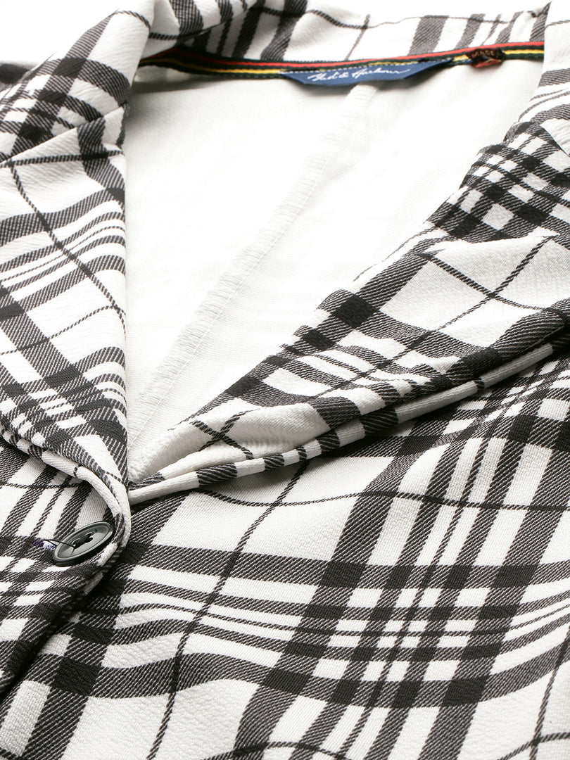 Westhood Checkered Blazer And Skirt Formal Co-ord Set