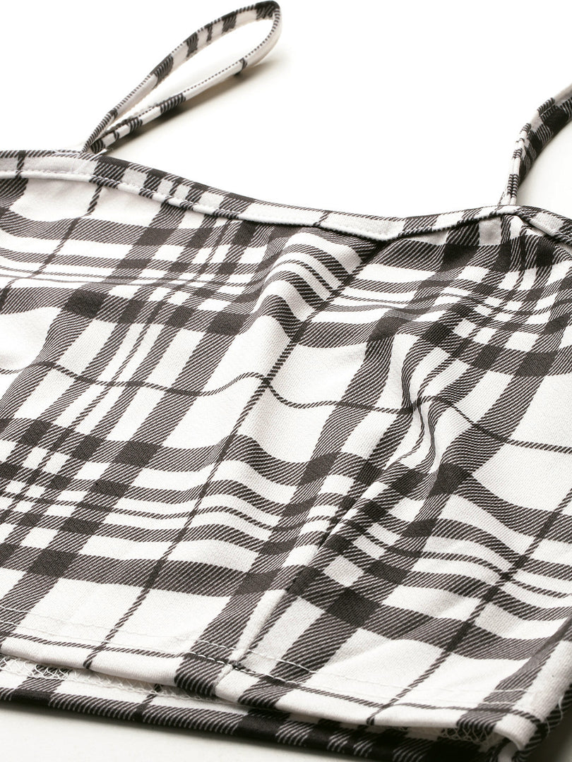 Westhood Checkered Blazer And Skirt Formal Co-ord Set