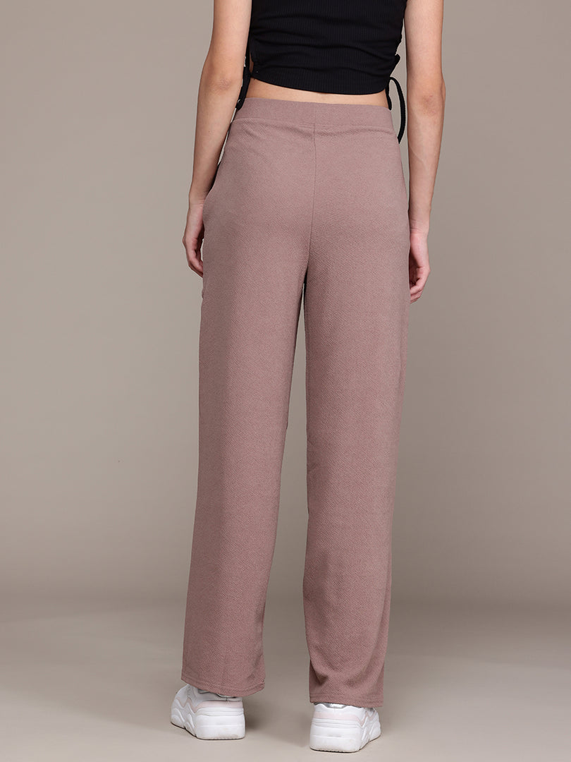 High-Waisted Wide-Leg Office wear Trousers