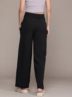 Load image into Gallery viewer, High-Waisted Wide-Leg Office wear Trousers
