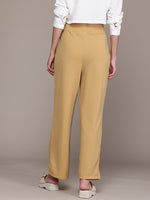 Load image into Gallery viewer, High-Waisted Wide-Leg Office wear Trousers
