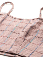 Load image into Gallery viewer, Westhood Mauve Check Blazer &amp; Skirt Co-ord Set – Elegant Officewear
