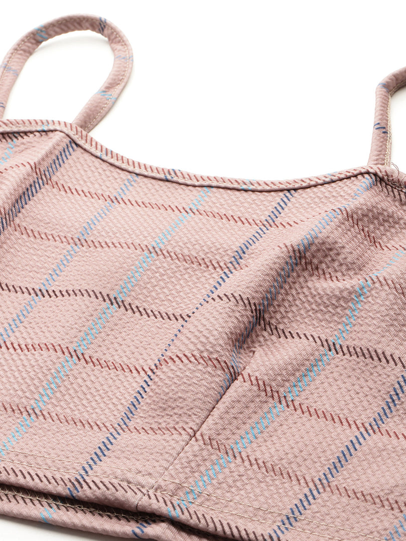 Westhood Mauve Check Blazer & Skirt Co-ord Set – Elegant Officewear