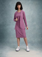Load image into Gallery viewer, Women Bodycon Dress with Blazer Co ord set
