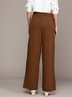 Load image into Gallery viewer, High-Waisted Wide-Leg Office wear Trousers
