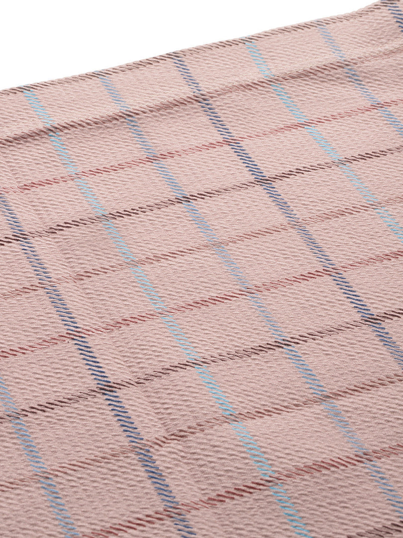 Westhood Mauve Check Blazer & Skirt Co-ord Set – Elegant Officewear