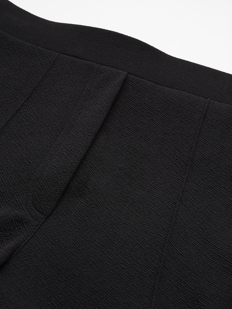 High-Waisted Wide-Leg Office wear Trousers
