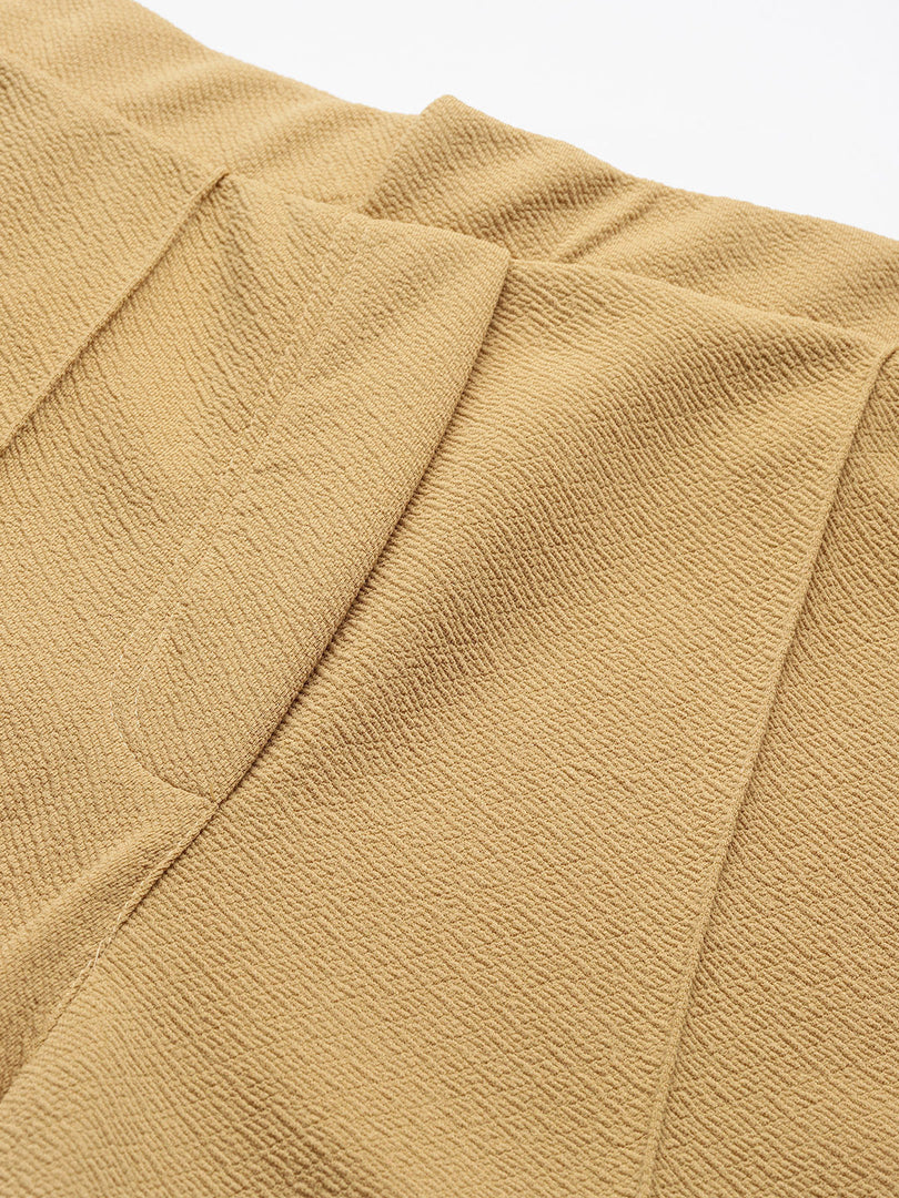 High-Waisted Wide-Leg Office wear Trousers