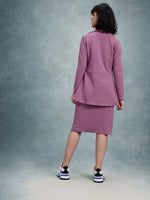 Load image into Gallery viewer, Women Bodycon Dress with Blazer Co ord set
