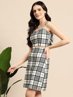 Load image into Gallery viewer, Westhood Checkered Blazer And Skirt Formal Co-ord Set
