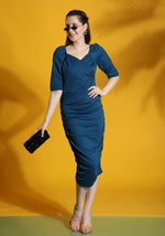 Load image into Gallery viewer, Women Western Midi Dress
