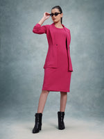 Load image into Gallery viewer, Women Bodycon Dress with Blazer Co ord set
