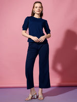 Load image into Gallery viewer, Women Casual Top &amp; Trouser Co ord Set
