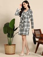 Load image into Gallery viewer, Westhood Checkered Blazer And Skirt Formal Co-ord Set
