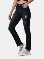 Load image into Gallery viewer, Women Denim Casual Fit Jeans
