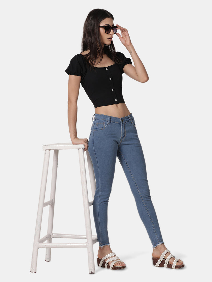 Women Fit Fade Stretchable Jeans
