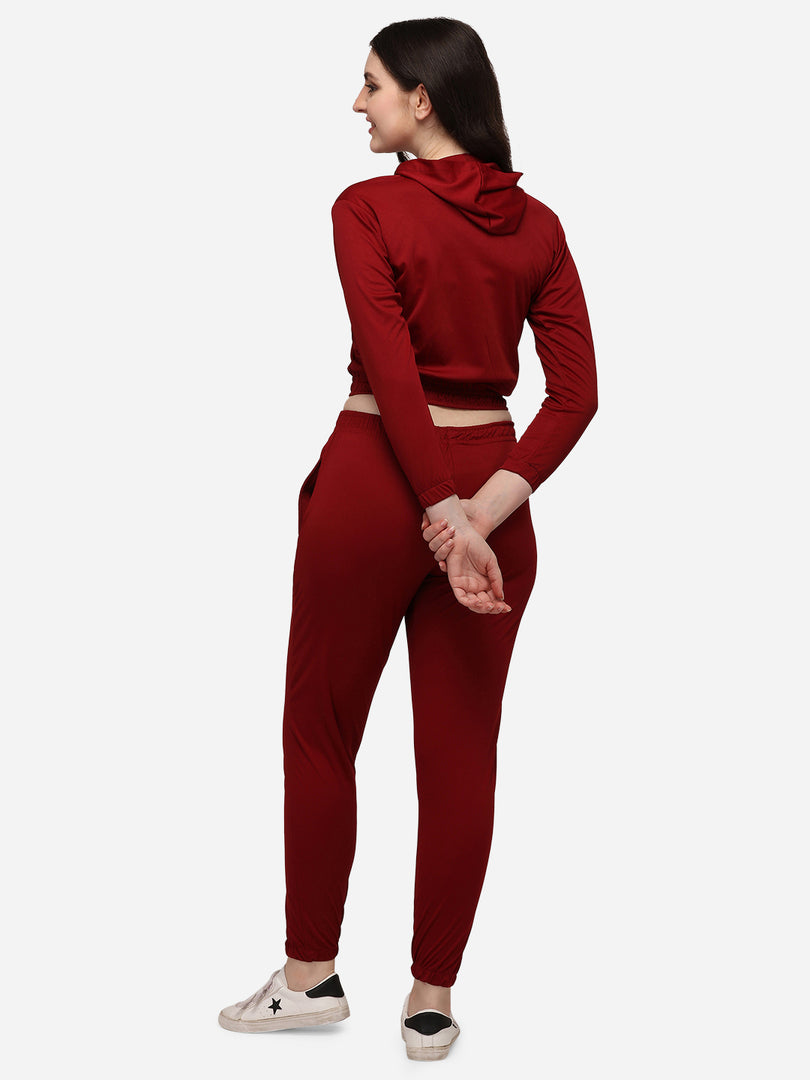 Women Hooded Tracksuit Co ords
