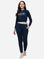 Load image into Gallery viewer, Women Hooded Tracksuit Co ords
