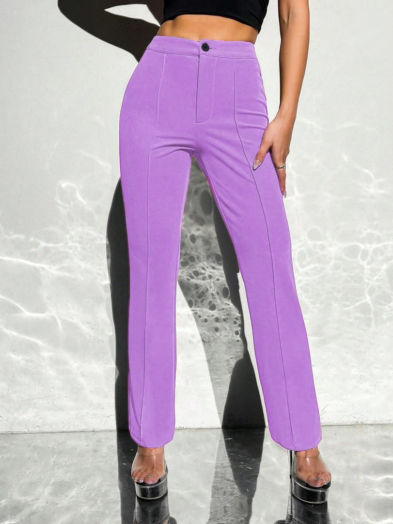 Women Formal High Waist Trouser Pants