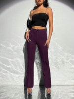 Load image into Gallery viewer, Women Formal High Waist Trouser Pants
