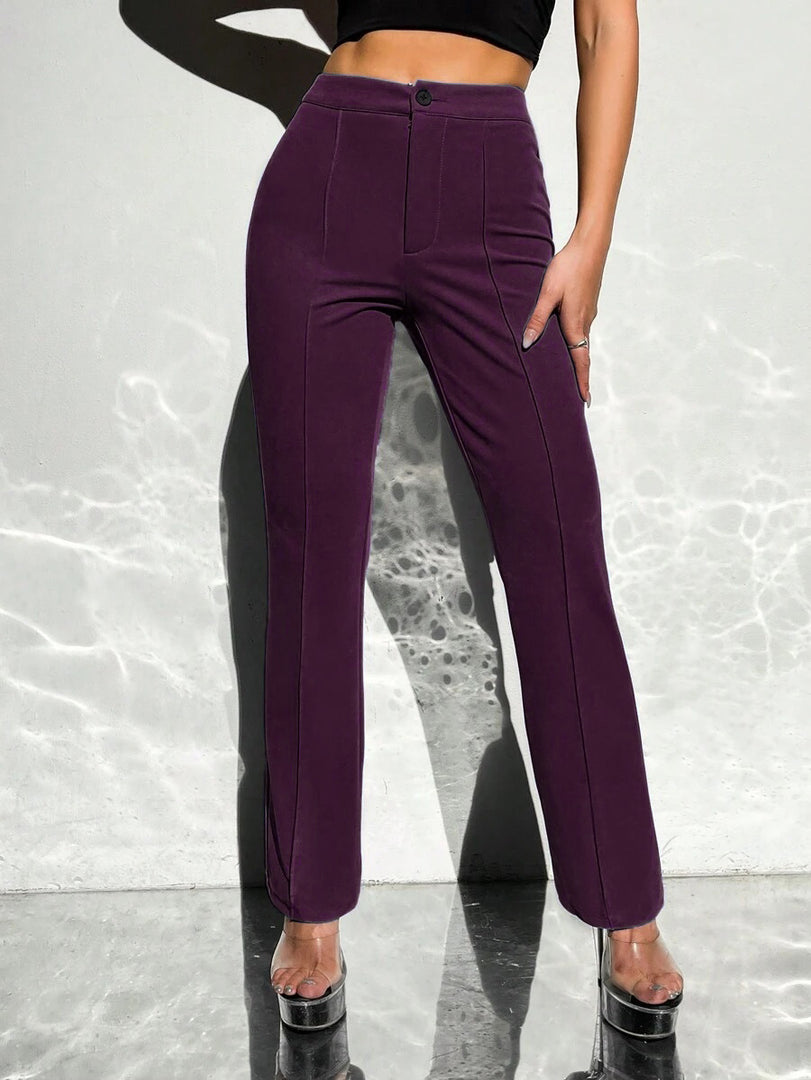 Women Formal High Waist Trouser Pants