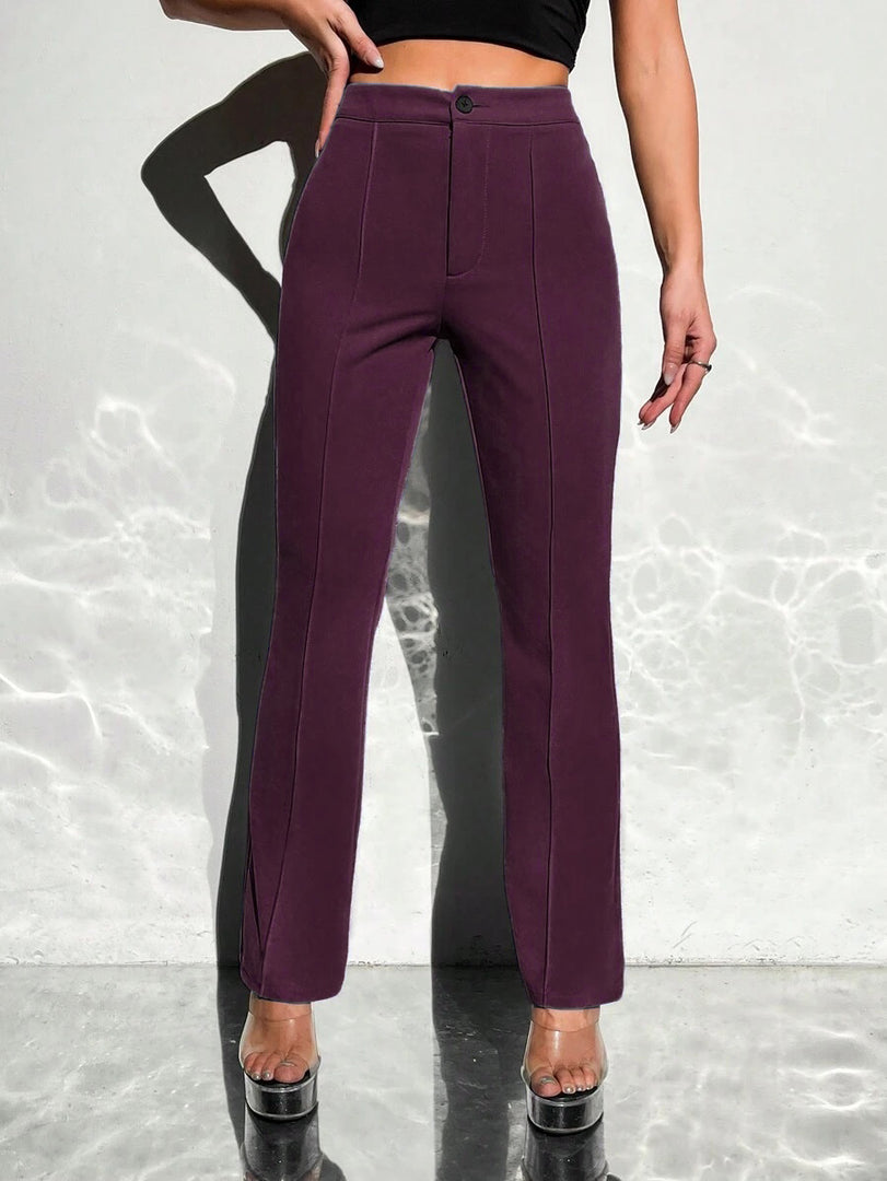 Women Formal High Waist Trouser Pants