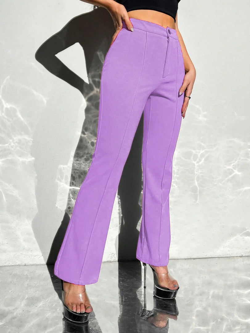 Women Formal High Waist Trouser Pants