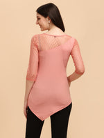 Load image into Gallery viewer, Women Western Side Cut Net Top
