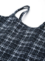 Load image into Gallery viewer, Westhood Checkered Blazer And Skirt Party Co-ord Set
