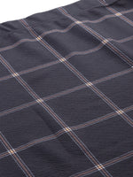 Load image into Gallery viewer, Westhood Navy Check Blazer &amp; Skirt Co-ord Set – Work to Weekend Chic
